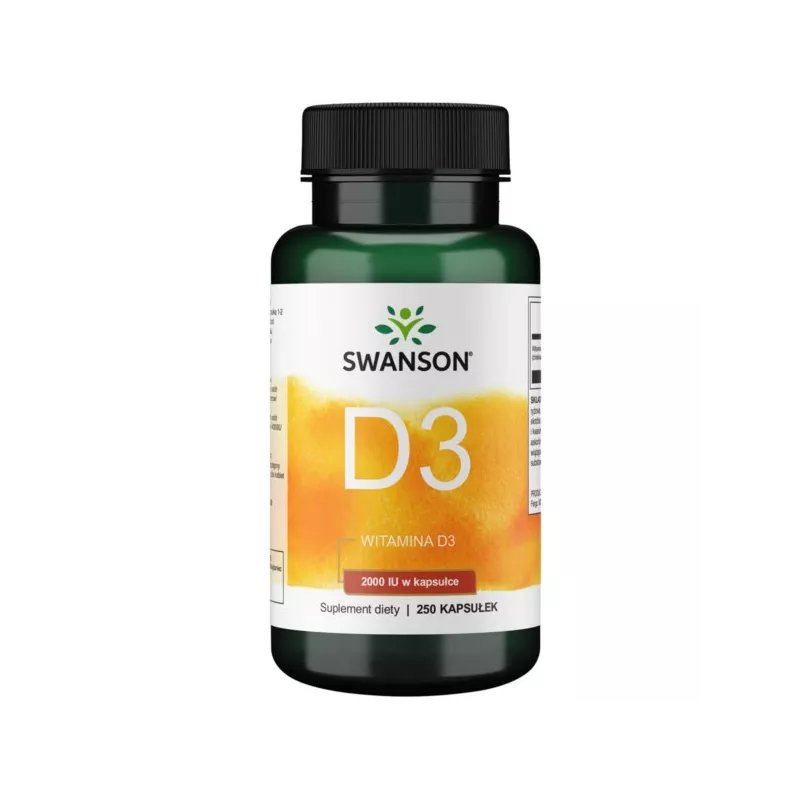 Swanson Witamina D3 2000 Iu 250 K