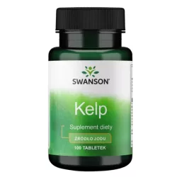 Swanson Kelp 225 Mcg 100 T Wpomaga Pracę Tarczycy