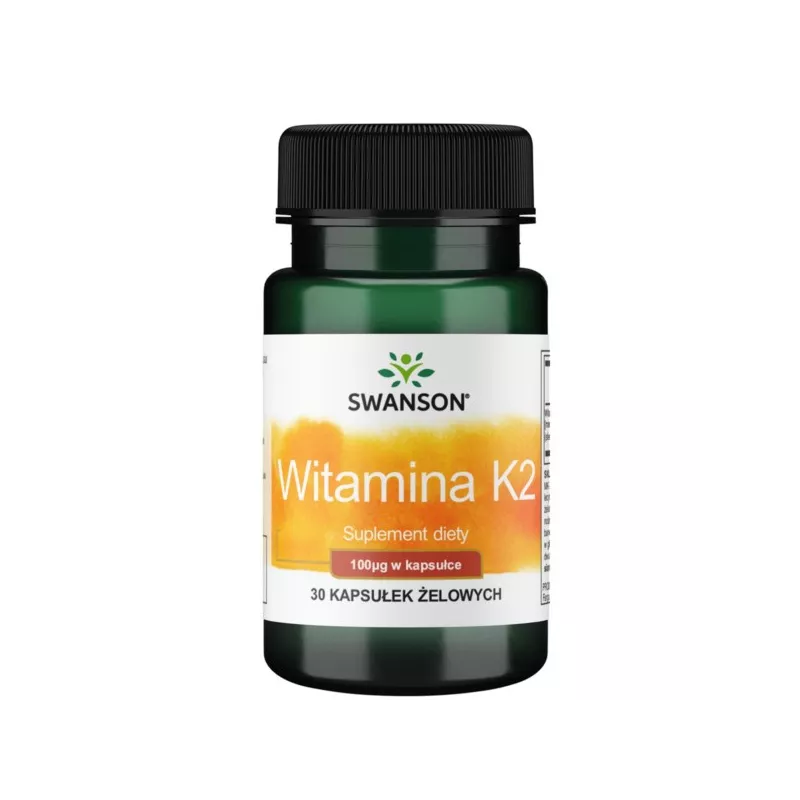 Swanson Witamina K2 Naturalna 100 Mcg 30 K