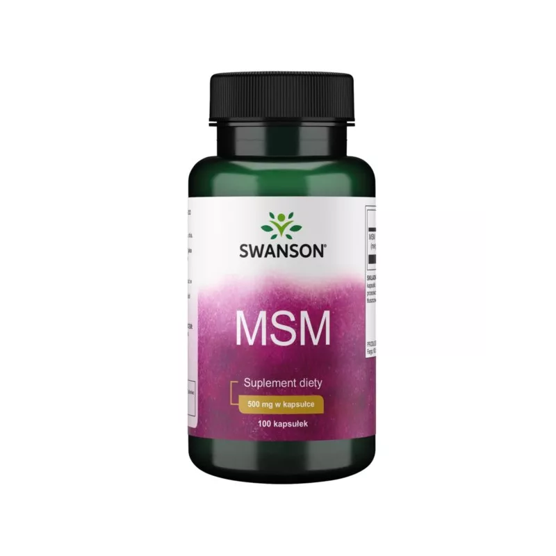 Swanson Msm Metylosulfonylometan 500 Mg 100 K Swanson Msm Metylosulfonylometan 500 Mg 100 K