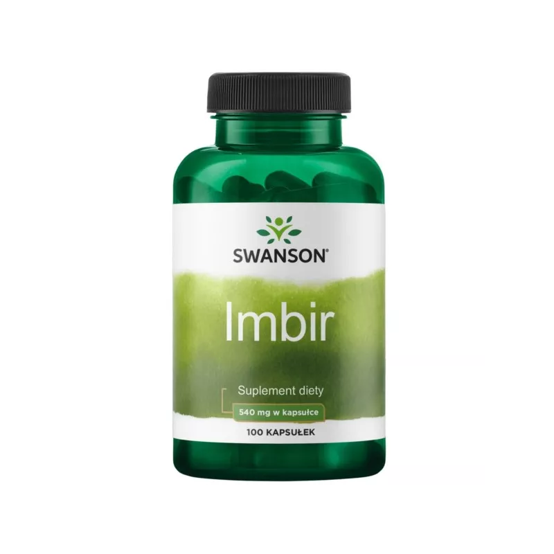 Swanson Imbir 540 Mg 100 K Wspiera Układ Trawienny Swanson Imbir 540 Mg 100 K Wspiera Układ Trawienny