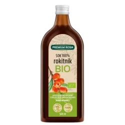 Premium Rosa BIO Sok z Rokitnika 100% 500 ml