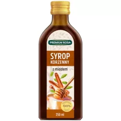 Premium Rosa Syrop korzenny z miodem 250 ml Premium Rosa Syrop korzenny z miodem 250 ml