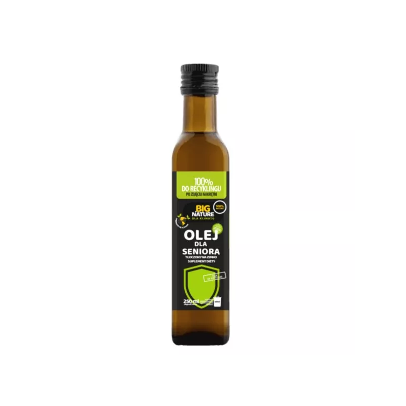 Big Nature Olej dla seniora 250 ml Big Nature Olej dla seniora 250 ml