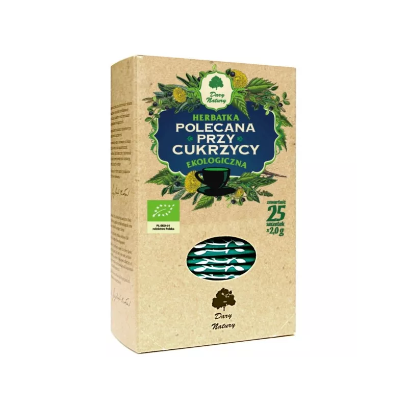 DARY NATURY HERBATKA POLECANA PRZY CUKRZYCY 25X2G