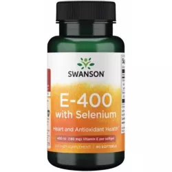 Swanson Witamina E & Selen 90 K