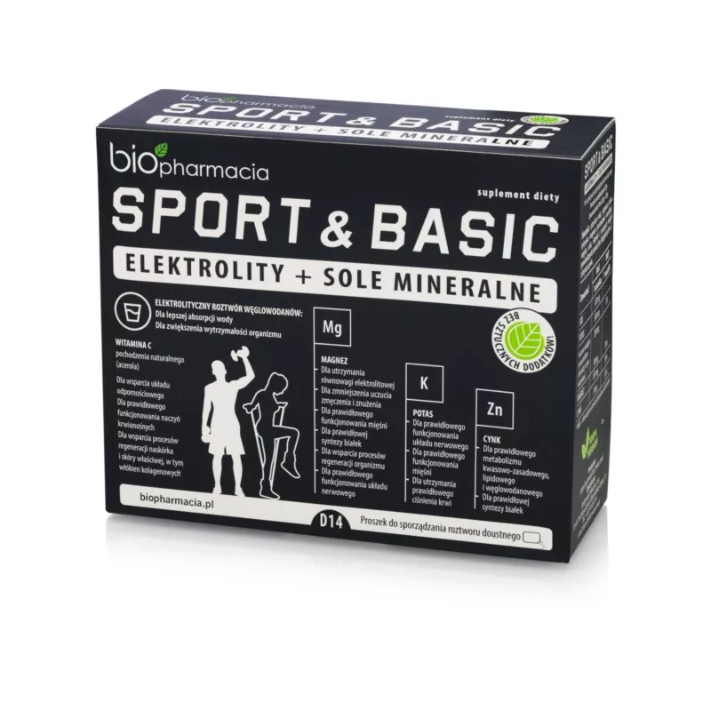 Biofarmacja Sport & Basic elektrolity sole min. 14 Biofarmacja Sport & Basic elektrolity sole min. 14