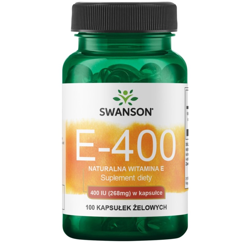 Swanson Witamina E Naturalna 400 Iu 100 K Swanson Witamina E Naturalna 400 Iu 100 K