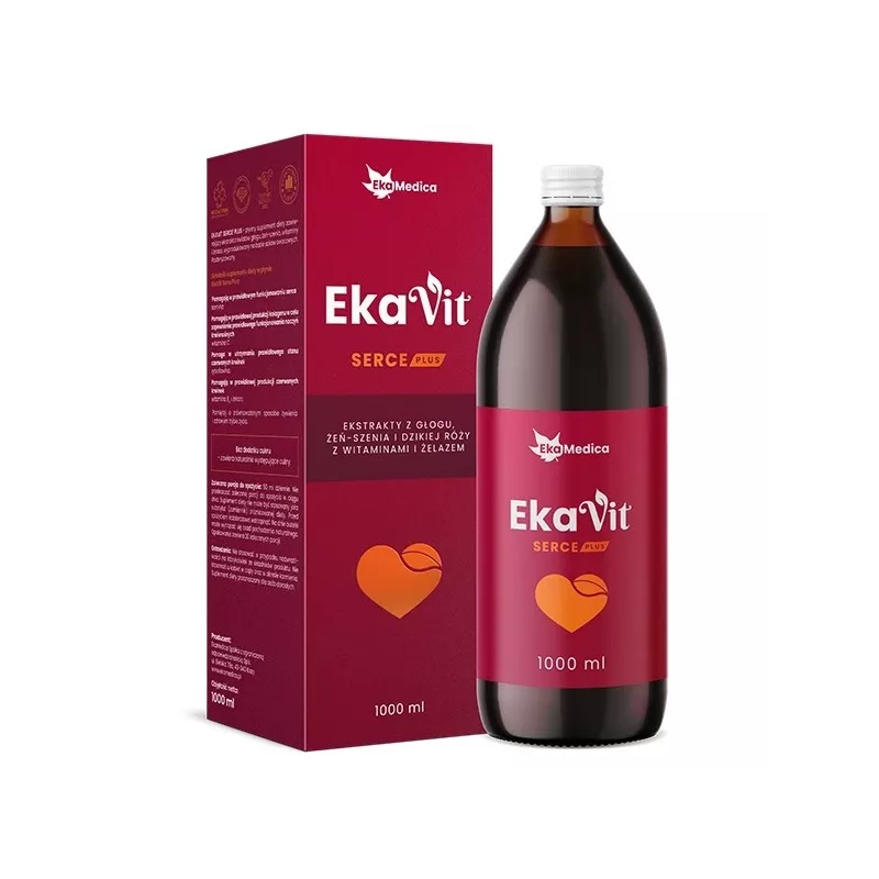 Ekamedica Ekavit Serce PLUS 1000 ml Ekamedica Ekavit Serce PLUS 1000 ml