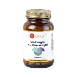 Yango Mio-inozytol+D-chiro-inozytol 100 kapsułek Yango Mio-inozytol+D-chiro-inozytol 100 kapsułek