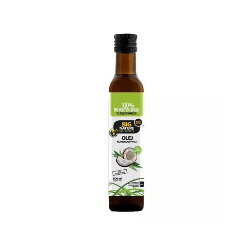 Big Nature Olej kokosowy MCT 500 ml Big Nature Olej kokosowy MCT 500 ml