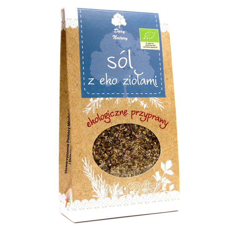 DARY NATURY EKO SÓL Z ZIOŁAMI 100G DARY NATURY EKO SÓL Z ZIOŁAMI 100G