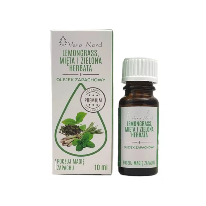 Vera Nord Lemongrass Mięta I Ziel.Her. Olejek 10Ml
