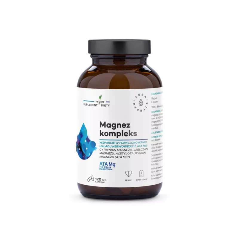 Aura Herbals Magnez Kompleks 120 kap