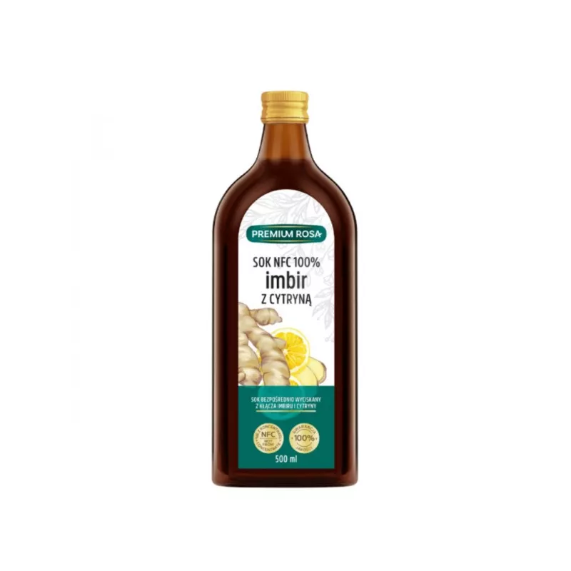 Premium Rosa Sok z Imbiru z Cytryną 100% 500 ml