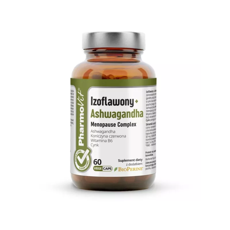 Pharmovit Izoflawony + Ashwagandha 60 k Pharmovit Izoflawony + Ashwagandha 60 k