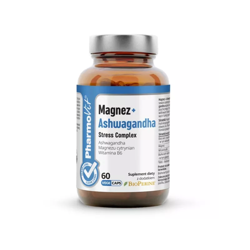 Pharmovit Magnez + Ashwagandha 60 k