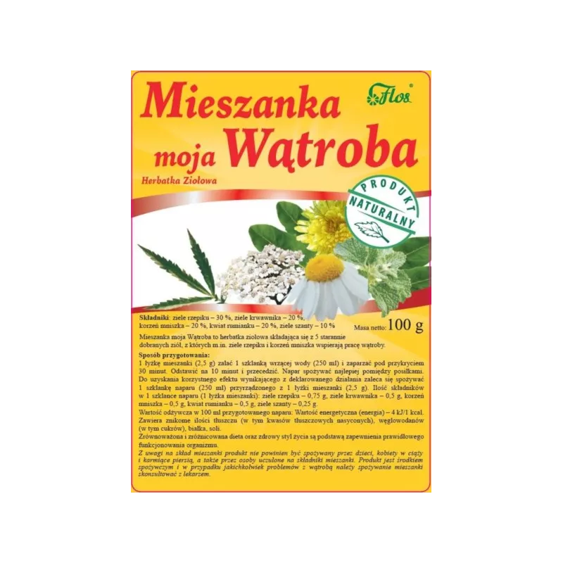 Flos Mieszanka Mocna Wątroba 100G