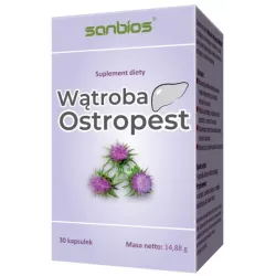 Sanbios Wątroba Ostropest 30 kap Sanbios Wątroba Ostropest 30 kap