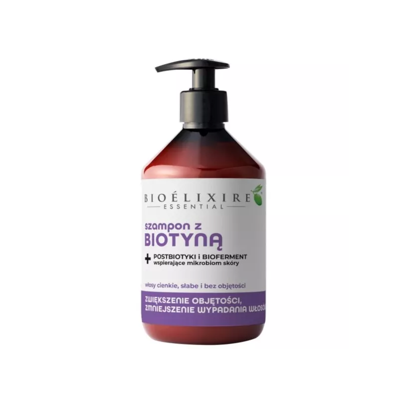 Bioelixire Biotyna Szampon wzmacniający 500 ml