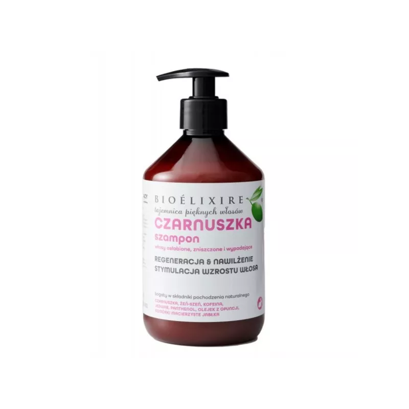 Bioelixire Czarnuszka Szampon regenerujący 500 ml