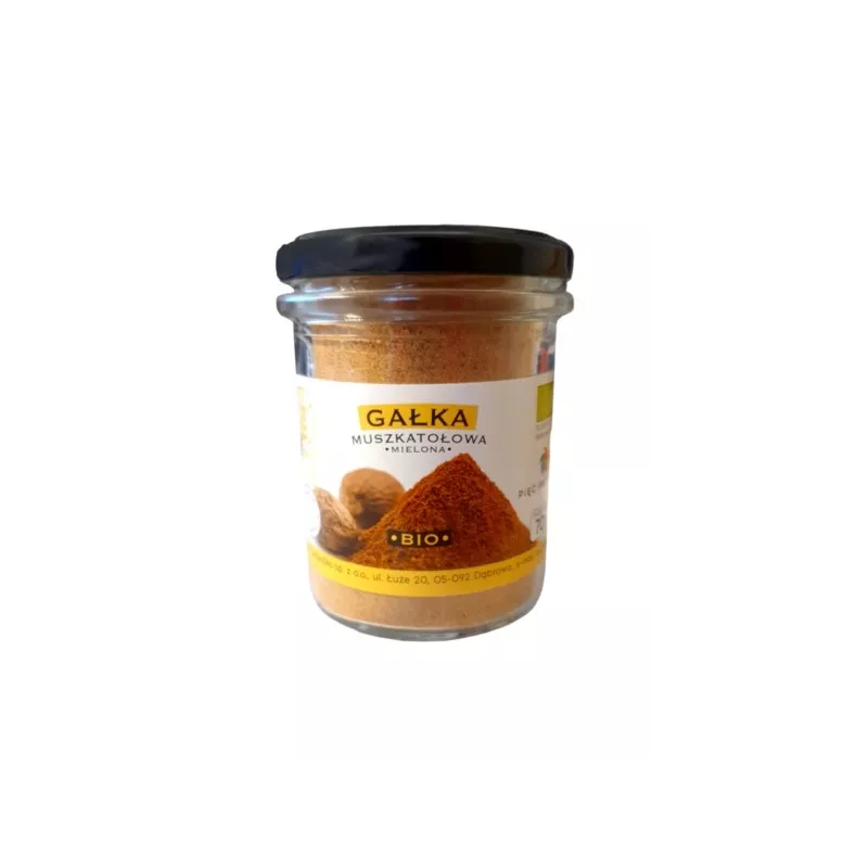 Pięć Przemian Gałka Muszkatołowa mielona BIO 70 g