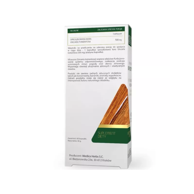 Medica Herbs Vilcacora 60 k