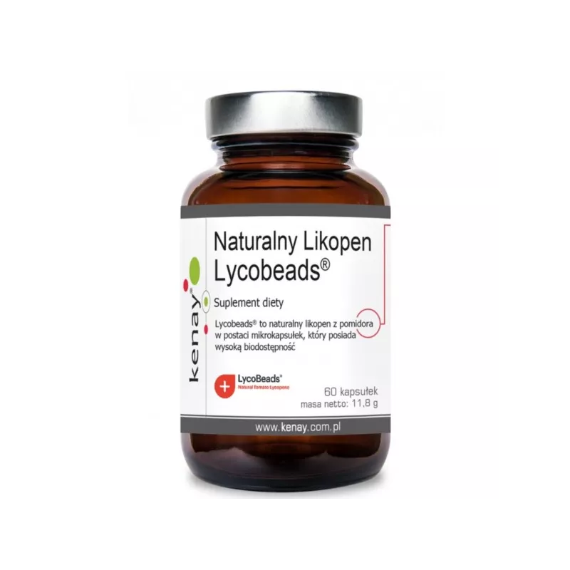 Kenay Naturalny Likopen Lycobeads 60 k Kenay Naturalny Likopen Lycobeads 60 k