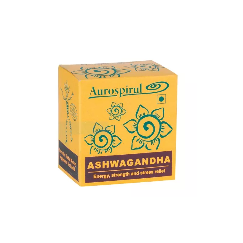 Aurospirul Ashwagandha 100 Kap. Indyjski Żeń-Szeń Aurospirul Ashwagandha 100 Kap. Indyjski Żeń-Szeń