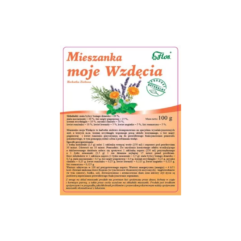 Flos Mieszanka Moje Wzdęcia 100 g Flos Mieszanka Moje Wzdęcia 100 g