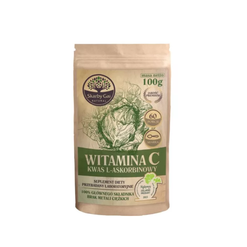 Skarby Gai Witamina C z Kapusty 100g l-askorbinowy