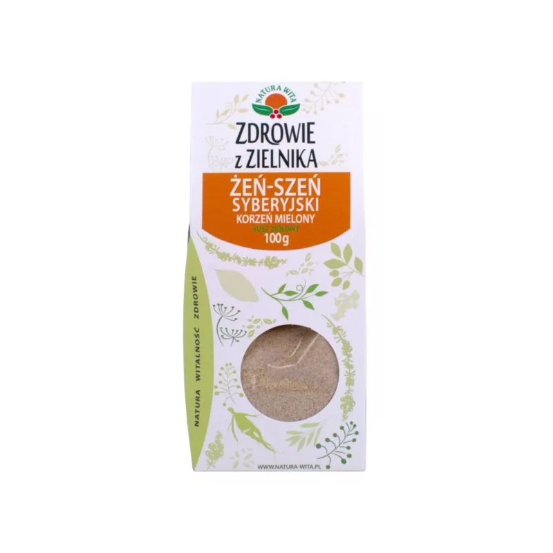 NW ŻEŃ-SZEŃ SYBERYJSKI KORZEŃ MIELONY 100G