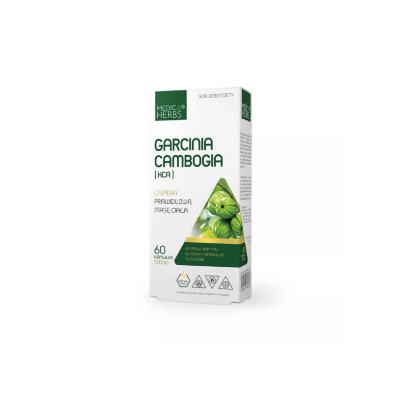 Medica Herbs Garcinia Cambogia HCA 520 mg 60 kap Medica Herbs Garcinia Cambogia HCA 520 mg 60 kap