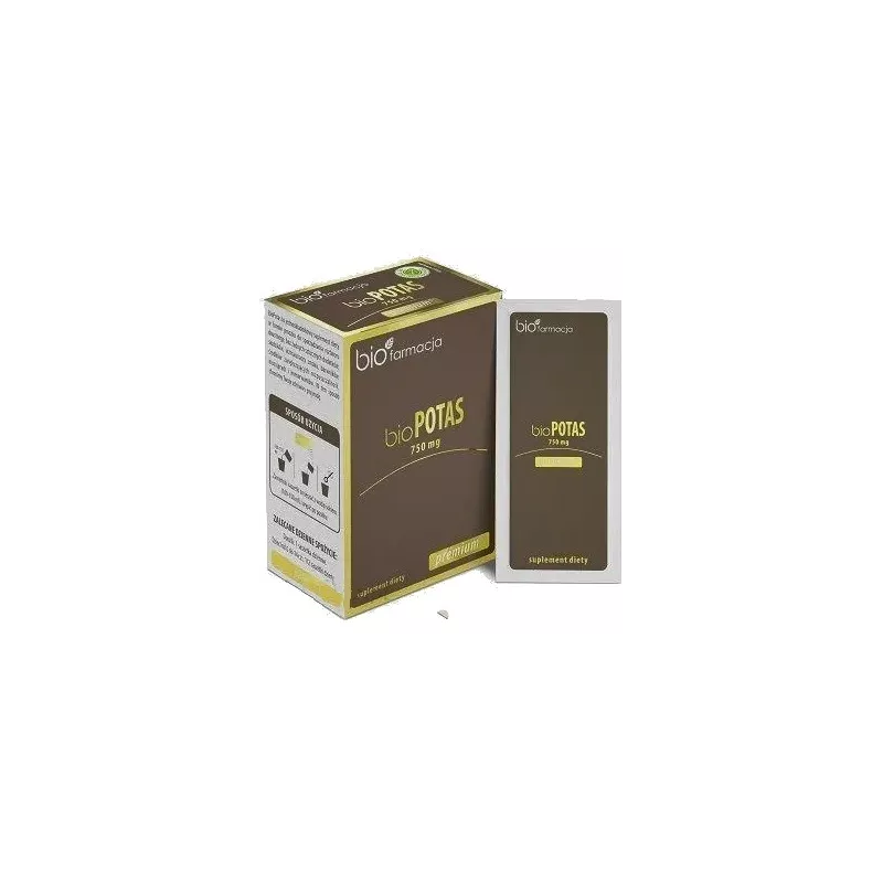 Biopharmacia bioPotas 750 mg 30 saszetek Biopharmacia bioPotas 750 mg 30 saszetek