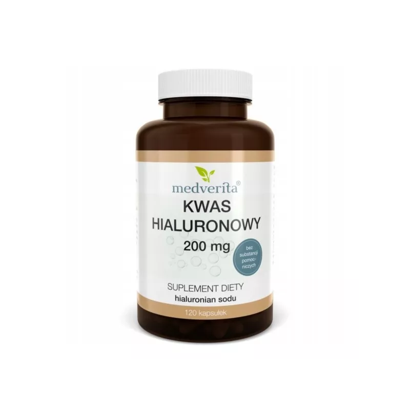 Medverita Kwas Hialuronowy 200 mg  120 kap