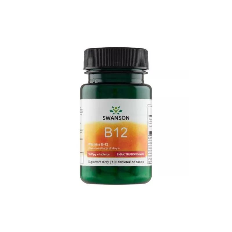 Swanson Witamina B12 1000 Mcg 100 Do Ssania