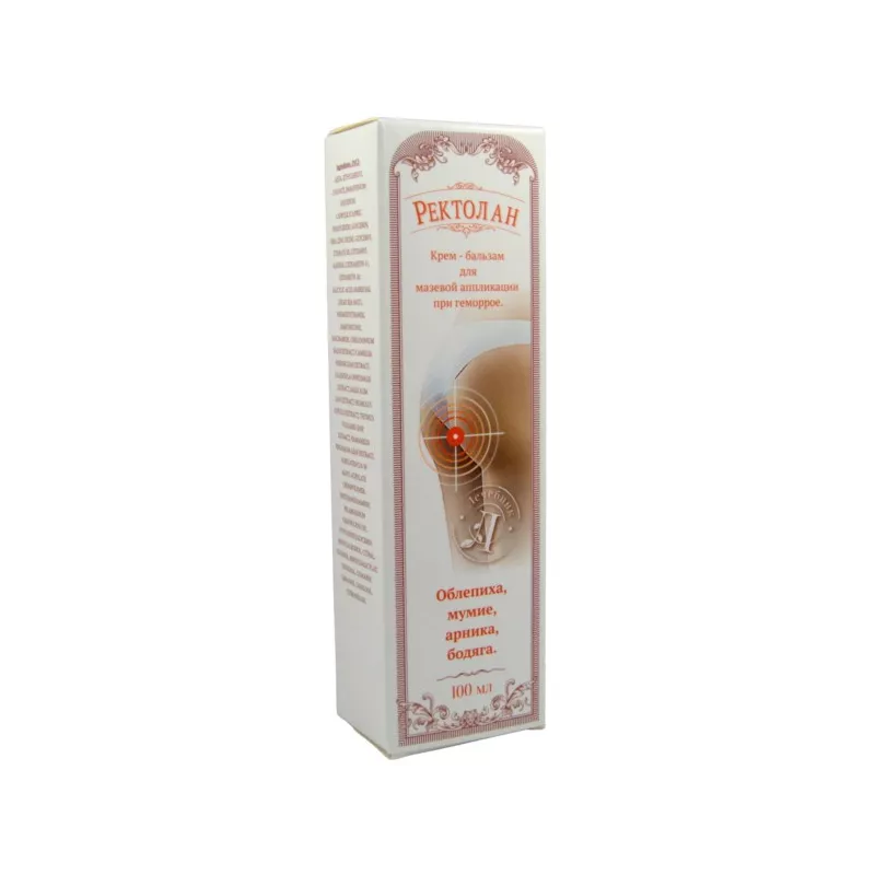 Ukraińskie Kosmetyki Rektolan 100 ml Ukraińskie Kosmetyki Rektolan 100 ml