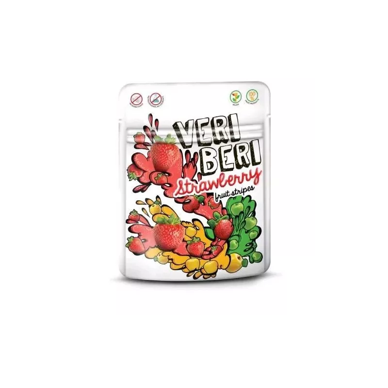 Veri Beri Bezglutenowe żelki malinowe 50 g