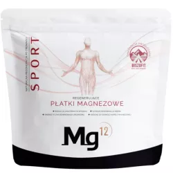 Mg12 Płatki Magnezowe Do Kąpieli Sport 1KgBiszofit Mg12 Płatki Magnezowe Do Kąpieli Sport 1KgBiszofit