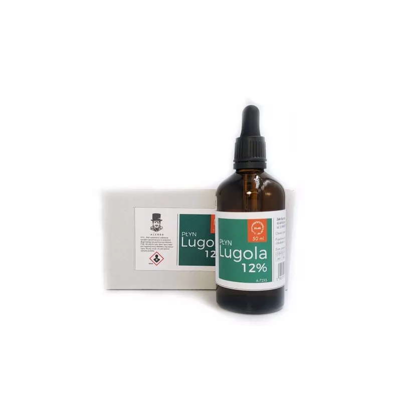 ZOKE Płyn Lugola 12 % 50 ML ZOKE Płyn Lugola 12 % 50 ML