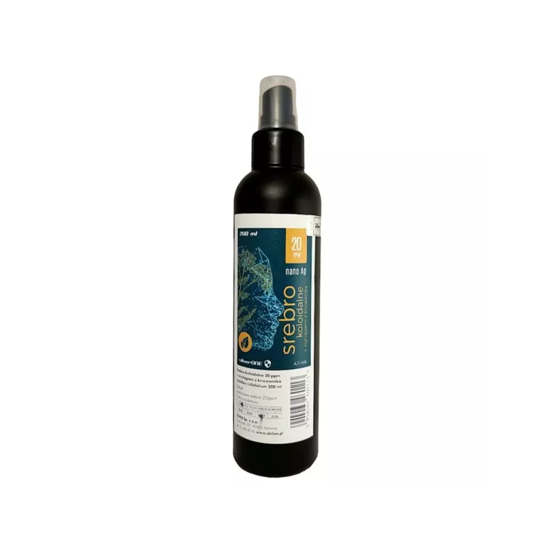 ZOKE Srebro koloidalne 20 ppm. 200 ml ZOKE Srebro koloidalne 20 ppm. 200 ml