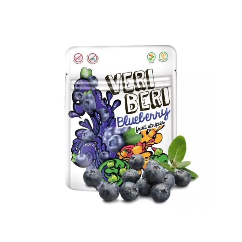 Veri Beri Bezglutenowe żelki jagodowe 50 g