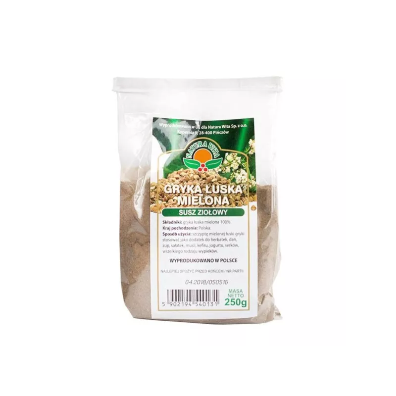 Natura Wita Gryka Łuska Mielona 250G Natura Wita Gryka Łuska Mielona 250G