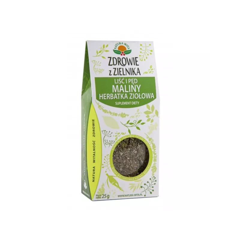 Natura Wita Liść i pęd maliny 25 g Natura Wita Liść i pęd maliny 25 g