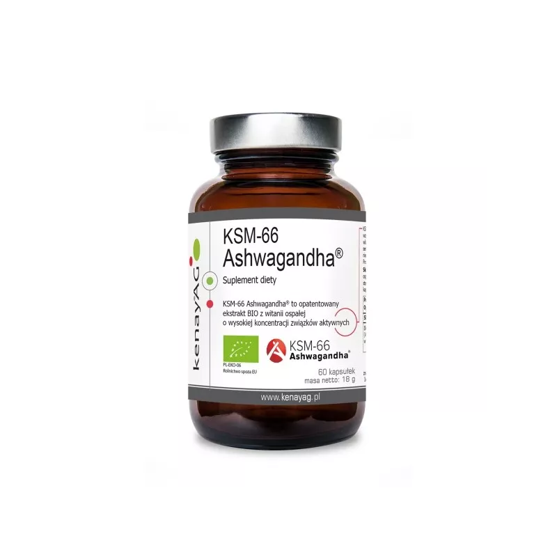 Kenay Ashwagandha KSM-66 BIO 60 k Kenay Ashwagandha KSM-66 BIO 60 k