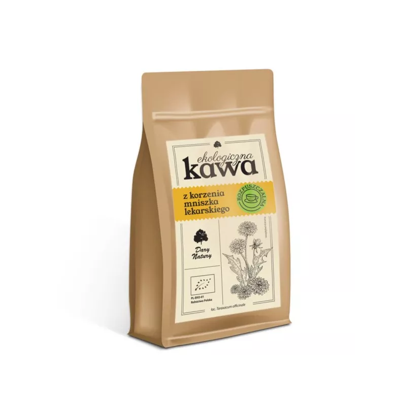 Dary Natury Kawa z korzenia mniszka z wanilią 100g Dary Natury Kawa z korzenia mniszka z wanilią 100g