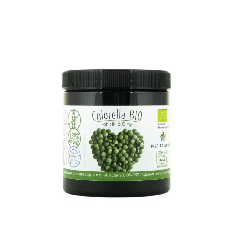 Pięć Przemian Chlorella Bio tabletki 140 g