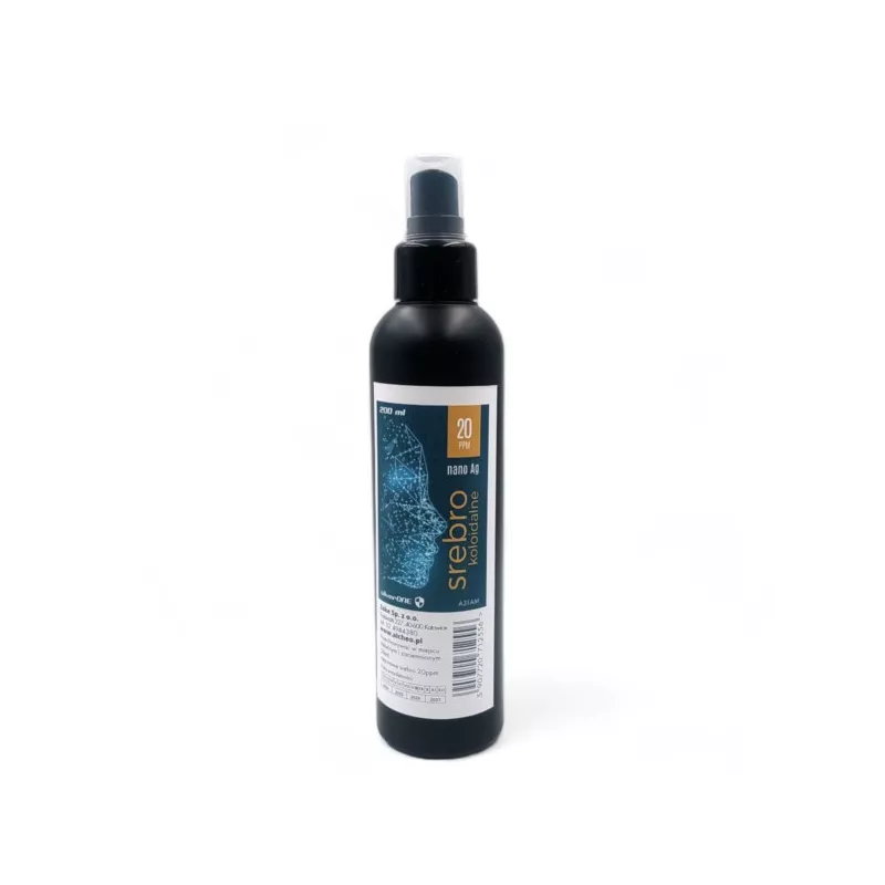 ZOKE Srebro koloidalne 20 ppm. 200 ml ZOKE Srebro koloidalne 20 ppm. 200 ml