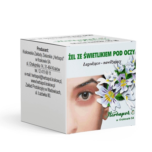 Herbapol Żel ze świetlikiem pod oczy 15 g Herbapol Żel ze świetlikiem pod oczy 15 g