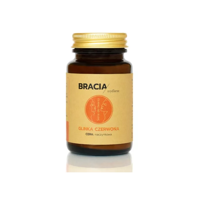 Bracia Mydlarze Glinka Czerwona 75 ml Bracia Mydlarze Glinka Czerwona 75 ml